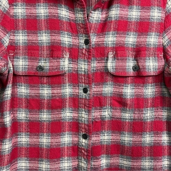 Madewell | Ex-Boyfriend Shirt in Fairfax Plaid Size Small - Picture 4 of 5
